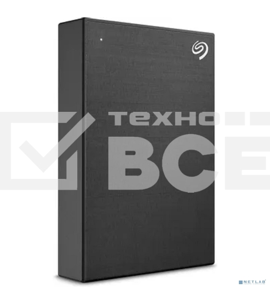 Внешний HDD 2.5' Seagate One Touch, 4TB, USB 3.2 Gen 1 Type-A, 5400 rpm, черный