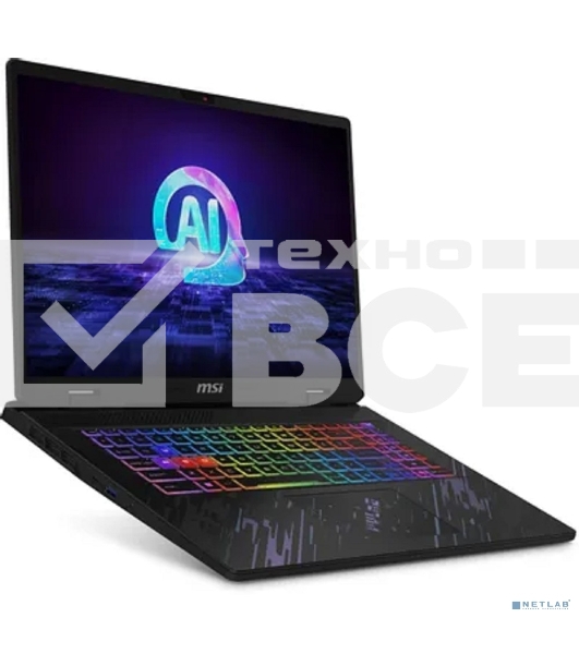 Ноутбук MSI Pulse 17 AI C1VEKG-089XRU Core Ultra 7 155H 32Gb SSD1Tb NVIDIA GeForce RTX 4050 6Gb 17