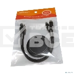 Адаптер ORIENT UHD-524LED, USB 3.2 Gen2 (USB 3.1) док-станция для SSD M.2 M-key NVMe (JMS581DL, поддержка UASP,TRIM), скорость до 10 GB/s, два кабеля подключения USB Type-A + Type-C, подсветка корпуса (33405), фото 1