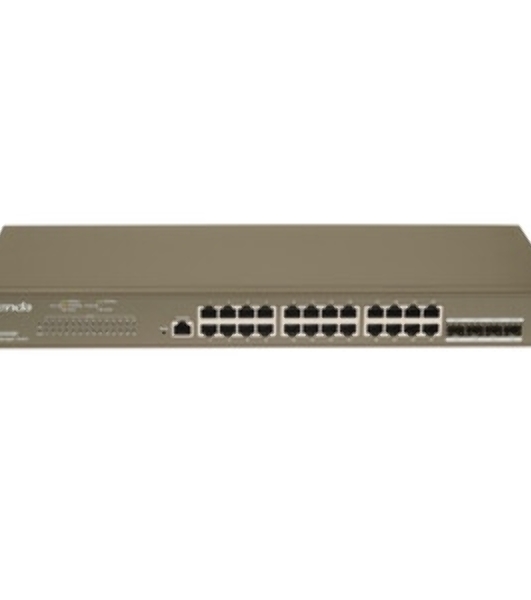 Коммутатор Tenda TEG3328F 24PORT 1000M 4SFP