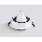 Светильник встраиваемый Ambrella light TN102722 WH/BK белый/черный GU5.3 92*92*23, фото4