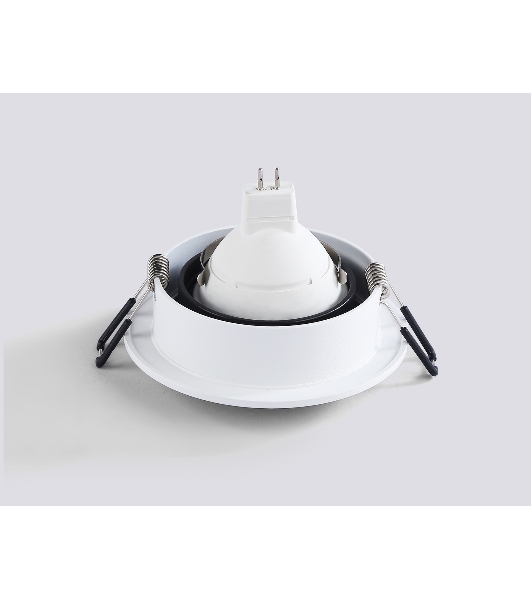 Светильник встраиваемый Ambrella light TN102722 WH/BK белый/черный GU5.3 92*92*23