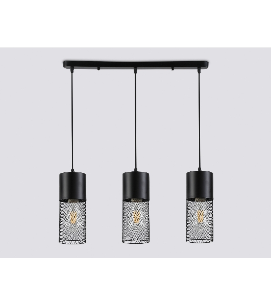 Светильник Ambrella light TR8501/3 BK черный E27/3 max 60W 550*100*1000