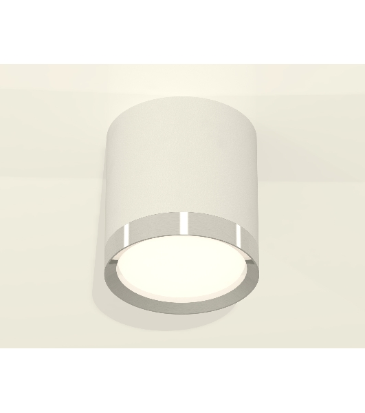 Светильник Ambrella Light XS8141003 SWH/PSL белый песок/серебро полированное GX53 (C8141, N8118)