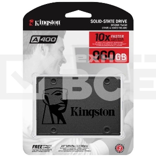 Накопитель SSD Kingston A400, 960GB, SATA III, 2.5