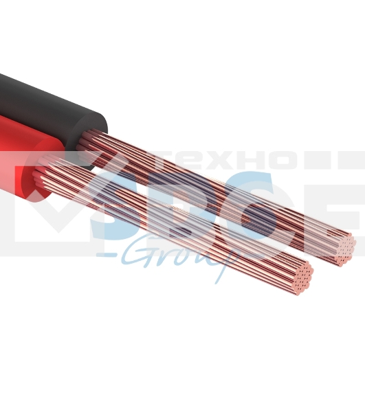 Кабель акустический Rexant 2х1,00 мм², красно-черный, мини-бухта 10 м 01-6105-3-10