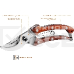 Секатор компактный плоскостной Grinda PRO Line 423417, фото9