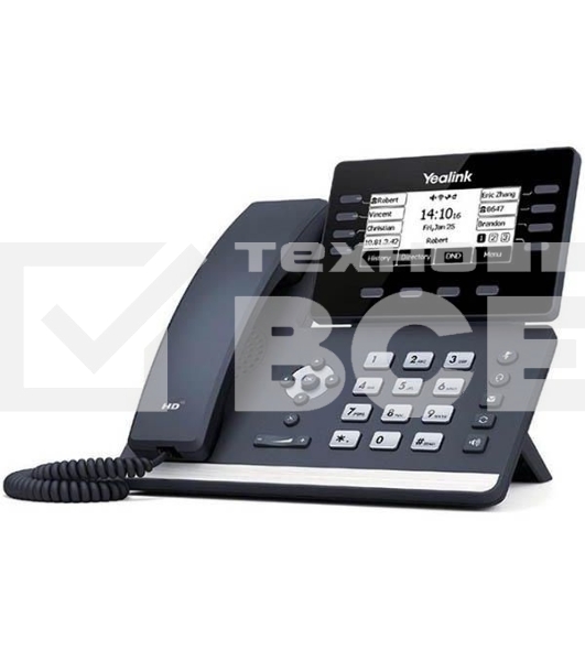 Телефон IP YEALINK SIP-T53, 12 аккаунтов, USB, GigE, без БП, шт
