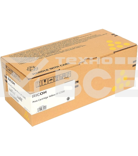 Картридж лазерный Ricoh тип SPC250E желтый для SP C250DN/C250SF 1600 отп.