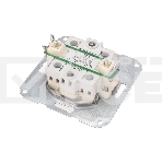 Переключатель DEA 1кл перекрест. с/у 10А мех. Бел KRANZ (1/10/120), фото4