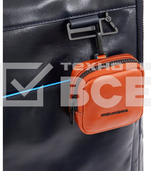 Рюкзак мужской Piquadro Blue Square Revamp CA4818B2V/N черный кожа