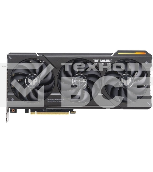 Видеокарта Asus TUF-RTX4070-O12G-GAMING NVIDIA GeForce RTX 4070 12288Mb PCI-E 4.0 192 GDDR6X 2550/21000 HDMIx1 DPx3 HDCP Ret