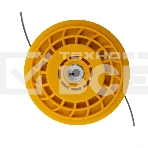 Катушка Denzel 96318  тримм. полуавтомат. легкая заправка лески гайка m10x1.25 винт m10-m10 подшипн, фото6