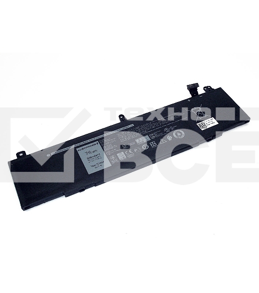 Аккумуляторная батарея для ноутбука Dell Alienware 13 R3 (TDW5P) 15.2V 4820mAh