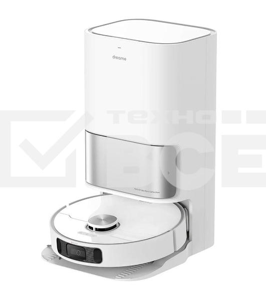 Робот-пылесос Dreame RLS6LADC L10s Ultra белый, 75 Вт, 5200 мАч Li-Ion, уборка сухая/влажная, пылесборник контейнер 0.35 л