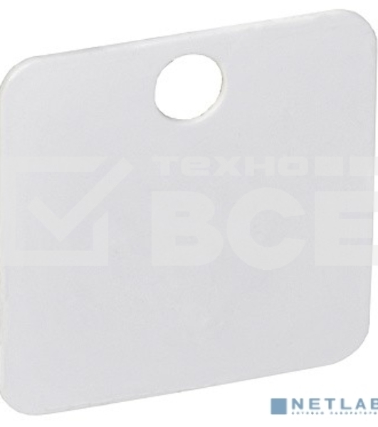 Бирка кабельная IEK UZMA-BIK-Y153-S У-153 (малый квадрат 28х28 мм)