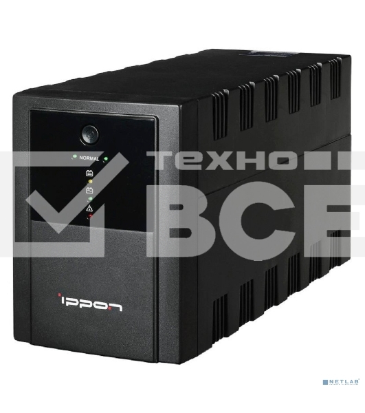 Источник бесперебойного питания Ippon Back Basic 2200 Euro 1320Вт 2200ВА черный