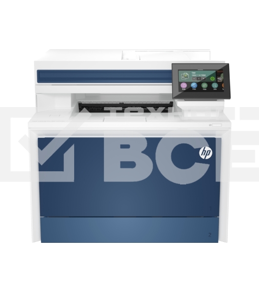 МФУ лазерный HP Color LaserJet Pro MFP 4303dw (5HH65A), A4, цветной, печ. 33 стр/мин., скан. до 44 изобр/мин. (ч/б) 35 изобр/мин. (цвет), 600x600 dpi (печать) 1200x1200 dpi (скан.), USB 2.0, Ethernet (RJ-45), Bluetooth