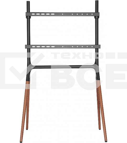 Подставка для телевизора Cactus CS-ST1247BKWN черный/орех 49