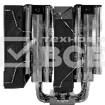 Кулер для процессора Thermalright Royal Pretor 130 (4-pin PWM, 158mm, Ni/Cu, 6x6mm, 1x120+1x130mm, 80.45CFM/81.88CFM, 29.4dBA/28.3dBA, 2150PM/1750RPM, S: 1200, 1700, 1851, 2011, 2066, 115X, AM4, AM5, silver, black), фото5