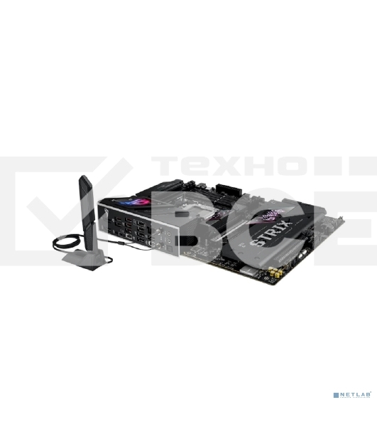 Материнская плата ASUS ROG STRIX B850-E GAMING WIFI, AM5, AMD B850, 4xDDR5, 4xSATA, 5xM.2, 1xPCI-E 5.0 x16, 1xPCI-E 4.0 x16, 1xRealtek 5Gb Ethernet, 1xUSB-C 4, 1xUSB-C 20Gbps, 6xUSB-A 10Gbps, 4xUSB-A 2.0, 3x3.5 мм, 7.1, ATX