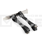 Планка портов в корпус 2xType-C SuperSpeed+ ExeGate BrctUSB32E-2C (USB3.2 Gen2 2xType-E 20Pin Male --> 2xType-C USB 3.2 Gen 2, SuperSpeed+ скорость до 10 Гбит/с, кабель 30см), фото3