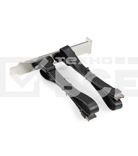 Планка портов в корпус 2xType-C SuperSpeed+ ExeGate BrctUSB32E-2C (USB3.2 Gen2 2xType-E 20Pin Male --> 2xType-C USB 3.2 Gen 2, SuperSpeed+ скорость до 10 Гбит/с, кабель 30см)