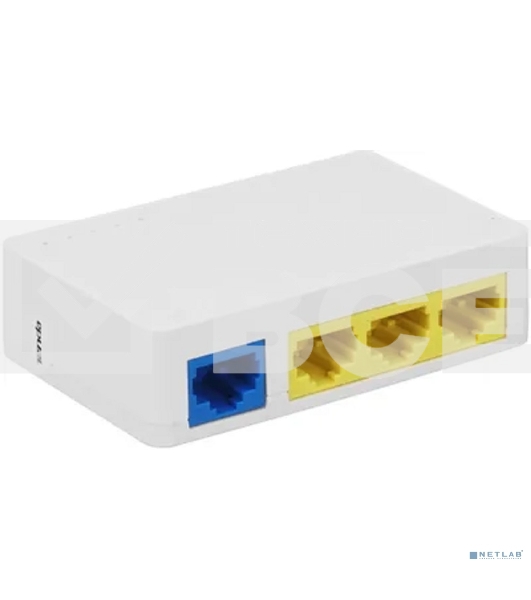 Коммутатор неуправляемый Tenda S204PD, PoE 4x100 Мбит/с, настольный, пластиковый корпус