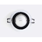 Светильник встраиваемый Ambrella light TN102722 WH/BK белый/черный GU5.3 92*92*23, фото3