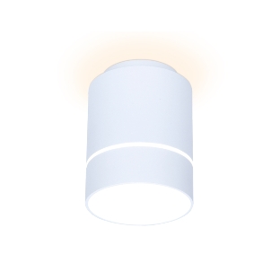 Светильник Ambrella light TN256 WH/S белый/песок LED 4200K 7W D80*135