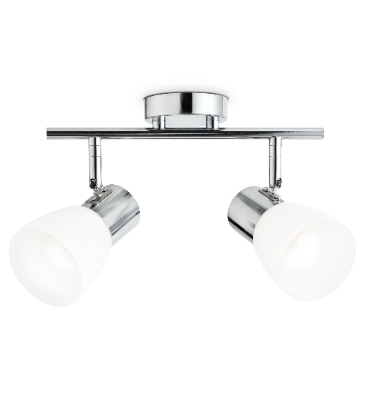 Светильник Ambrella light TR3963/2 CH/FR хром/белый матовый E27*2 max 40W 200*105*200
