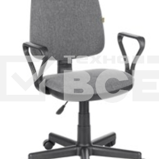 Кресло компьютерное OLSS ПРЕСТИЖ серый В-3 Крестовина: 