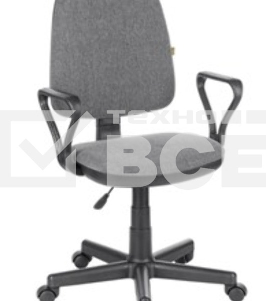 Кресло компьютерное OLSS ПРЕСТИЖ серый В-3 Крестовина: 