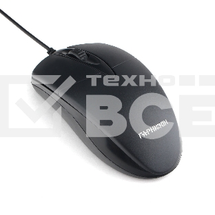 Мышь проводная Гарнизон GM-220XL черный, 1000 dpi, USB, кнопки - 3