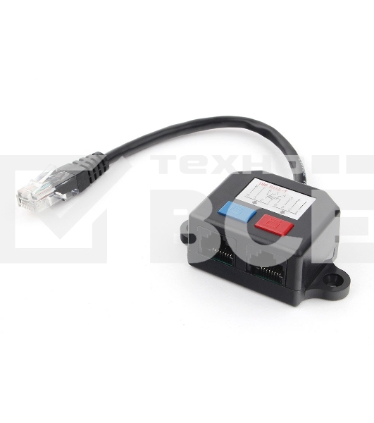 Разветвитель Cablexpert NCA-SP-01A UTP 1 порт RJ45 (T568A/T568B) -> 2 порта RJ45 10/100 BASE-T