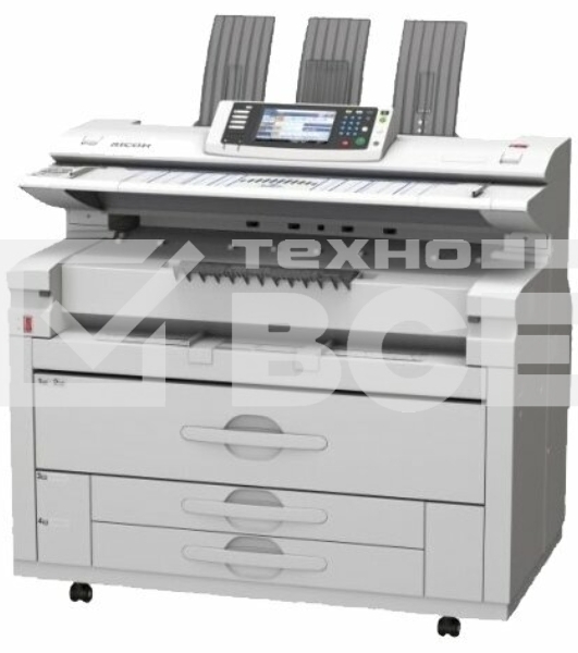 МФУ широкоформатное Ricoh MP Pro W7100SP (417284), А0, ч/б, 36