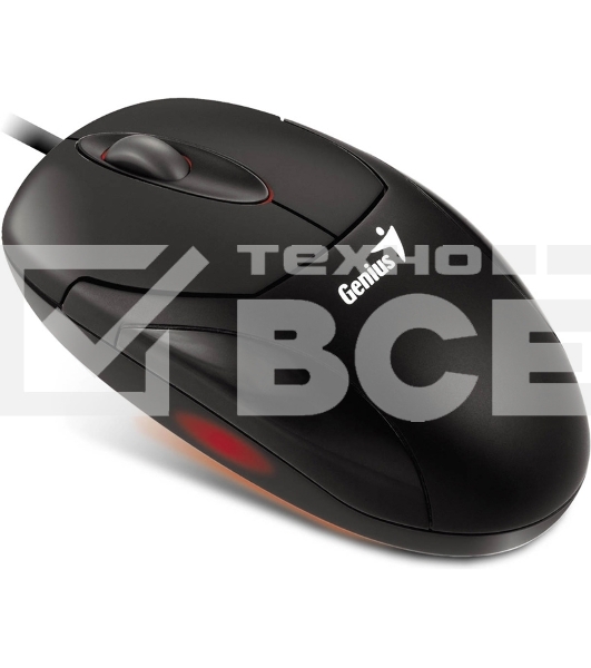 Мышь проводная Genius XScroll V3 черный, 1000 dpi, USB, кнопки - 3