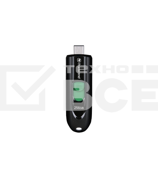 Флеш диск Transcend 256Gb Jetflash Type-C 790С TS256GJF790C USB3.0 черный