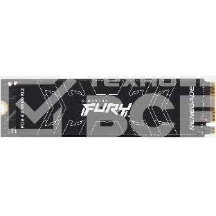 Накопитель SSD Kingston Fury Renegade SFYRD/2000G, 2 ТБ, M.2 2280, PCIe 4.0 x4, NVMe, R/W 7300/7000, с радиатором