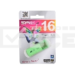 Флеш диск Silicon Power 16Gb Helios 101 SP016GBUF2101V1N USB2.0 зеленый, фото 1
