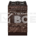 Плита комбинированная Gefest ПГЭ 5502-04 0054 коричневый, конфорок 4 шт, духовка 55 л, 50 см x 85 см x 58.5 см, фото2