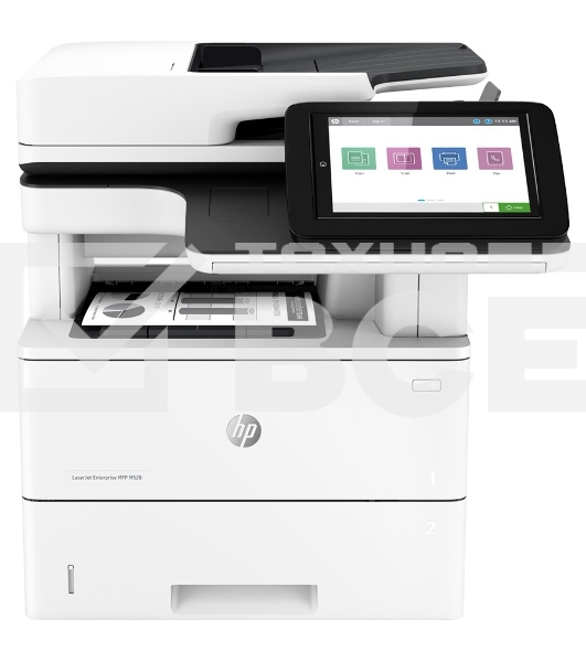 МФУ лазерный HP LaserJet Enterprise M528dn (1PV64A #B19), A4, ч/б, печ. до 43 стр/мин., скан. до 43 стр/мин. (ч/б) 38 стр/мин. (цвет), 1200 x 1200 dpi (печать) 600x600dpi (сканер), USB, RJ-45, Air Print, Mopria