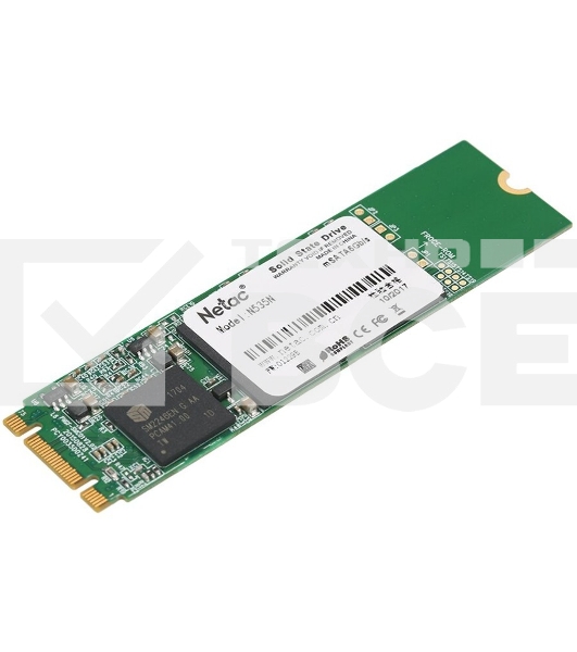 Накопитель SSD Netac N535N, 128GB, M.2 2280, SATA-III, R/W 510/440
