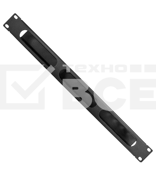Кабельный органайзер ExeGate CM19-1U-16M-CV (горизонтальный 19