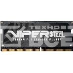 Оперативная память Patriot Steel Series, DDR4, 16GB (1x16 GB), 3200 MHz, CL22, радиатор, чёрный, SO-DIMM, фото6