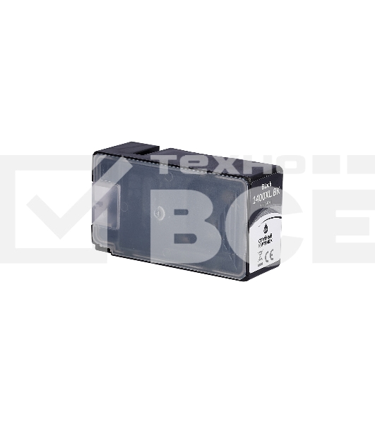 Струйный картридж Sakura 9185B001 (1400XL BK) для Canon, черный, 36 мл., 1200 к.