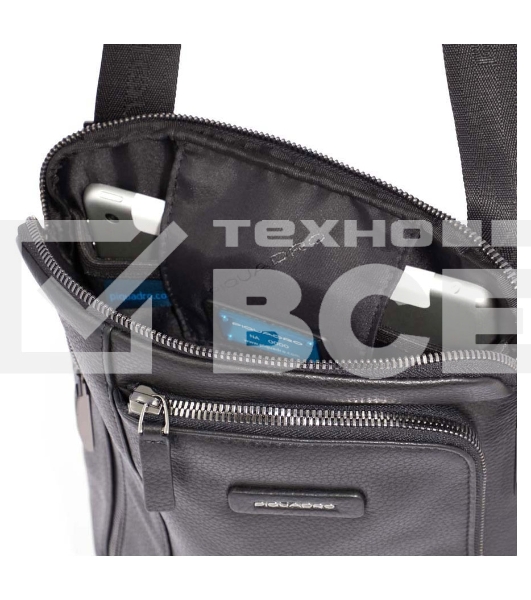 Сумка мужская Piquadro Modus Special CA1816MOS/N, черный, натур.кожа