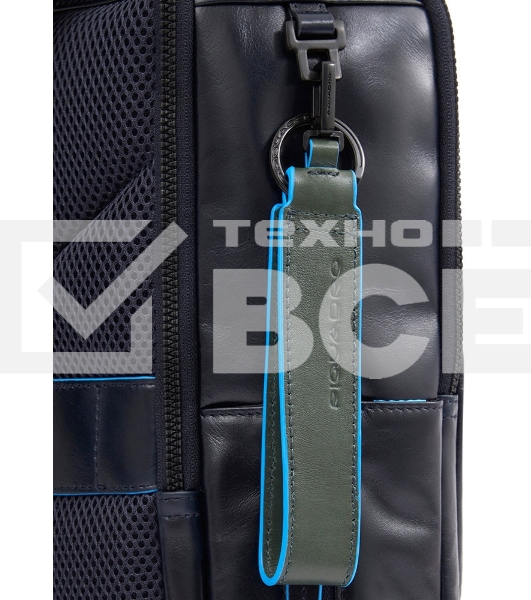 Рюкзак мужской Piquadro Blue Square Revamp CA4818B2V/N черный кожа
