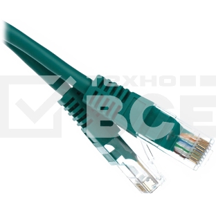 Шнур коммут. NEOMAX (NM13001-010G) UTP 1 м, cat.5е, зеленый, многожильный