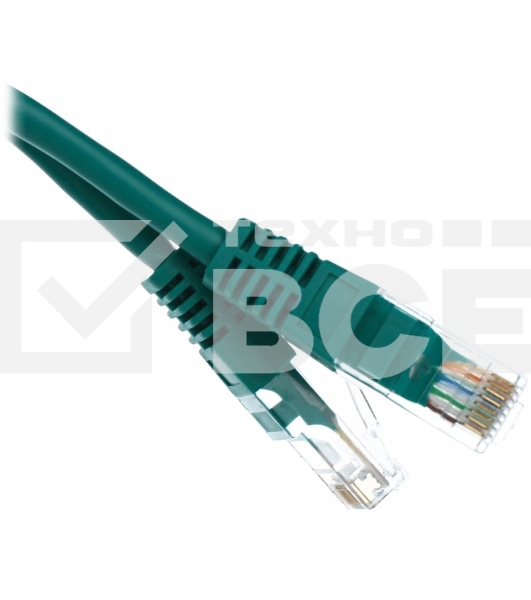 Шнур коммут. NEOMAX (NM13001-010G) UTP 1 м, cat.5е, зеленый, многожильный